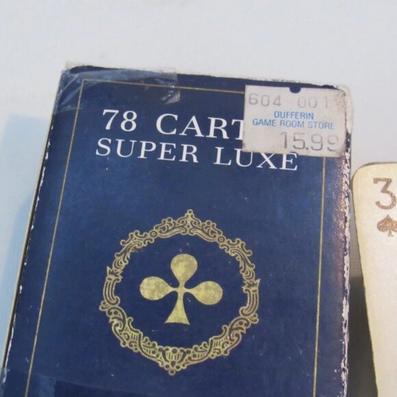 Vtg French Jeu de Tarots Super Luxe 78 Cartes Platnik 1995 with Official Guide - Picture 3 of 10